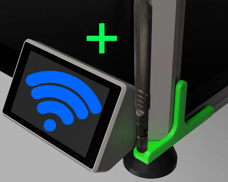 Ngàm gắn ăng-ten Wifi cho Creality K1 Max - Image 1