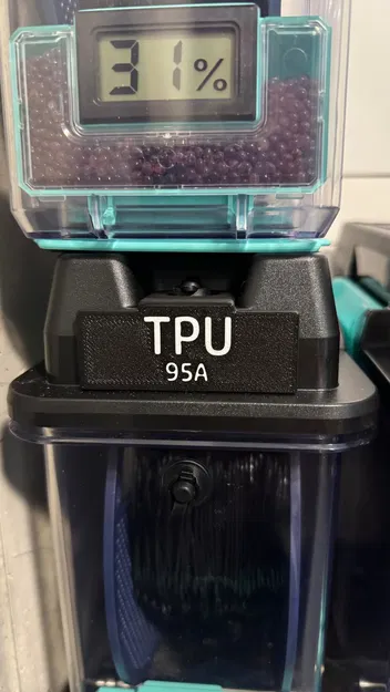 Nhãn tên vật liệu – Thẻ phân loại nhựa cho Polymaker PolyDryer - Image 3