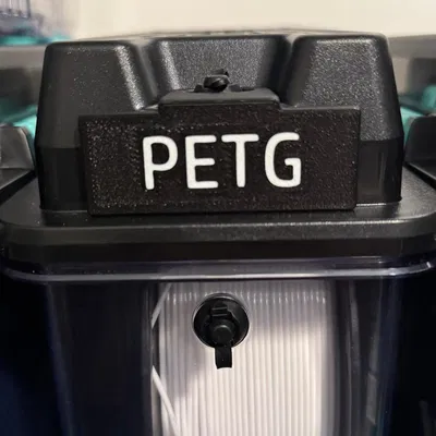 Nhãn tên vật liệu – Thẻ phân loại nhựa cho Polymaker PolyDryer