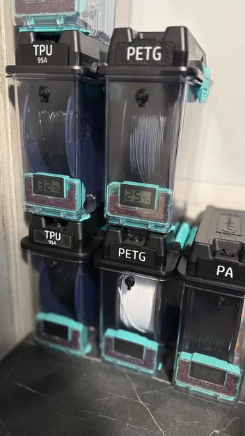 Nhãn tên vật liệu – Thẻ phân loại nhựa cho Polymaker PolyDryer - Image 6