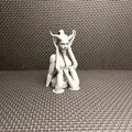 Tượng Bust Cô Nàng Tiefling Phong Cách Dark Fantasy - Thumbnail 4