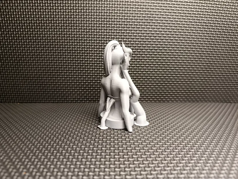 Tượng Bust Cô Nàng Tiefling Phong Cách Dark Fantasy - Image 5