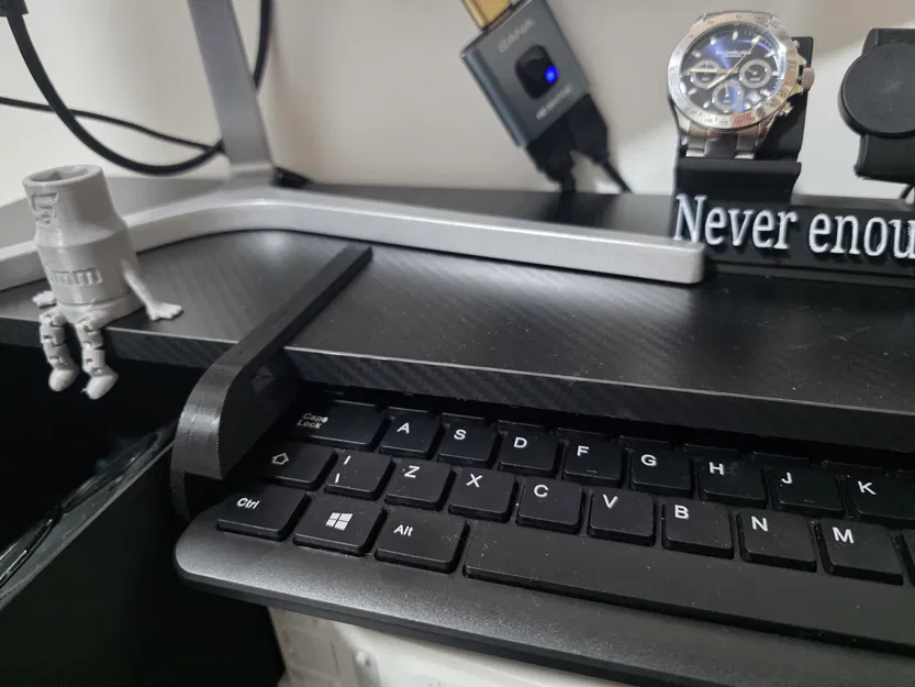 Bộ ngàm treo bàn phím dưới gầm bàn - Giải pháp tối ưu diện tích - Image 1