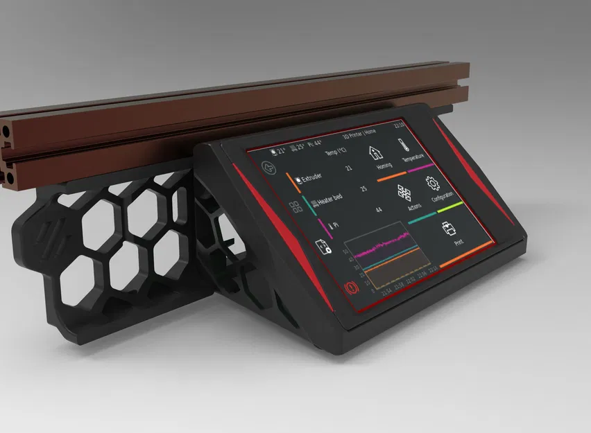 Vỏ gắn màn hình cảm ứng TFT35 SPI V2.1 cho Voron 0.2 - Image 1