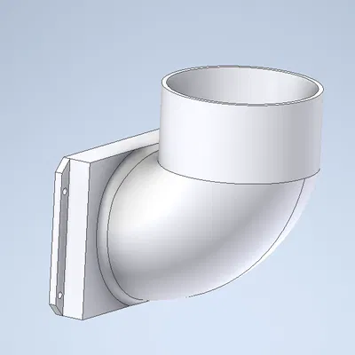 Bản Remix Ống Thoát Khí (Exhaust Duct) cho Prusa Core One