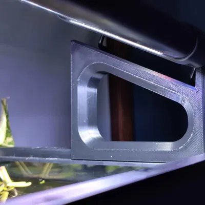 Giá đỡ đèn tạo góc nghiêng thông minh cho bể cá có viền