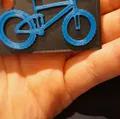 Móc khóa xe đạp địa hình (MTB keychain) in 3D phong cách - Thumbnail 1