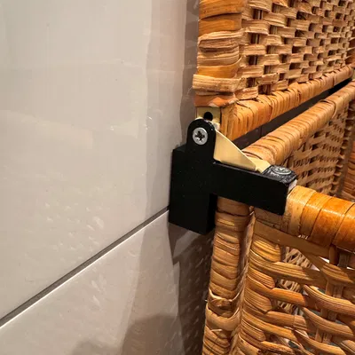 Miếng đệm chặn tường cho giỏ IKEA Branas