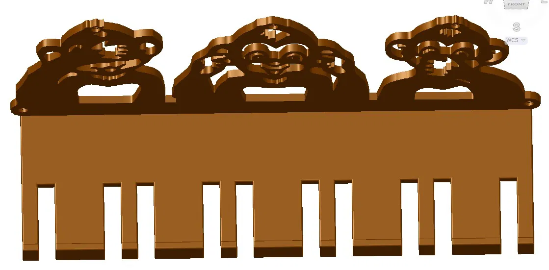 Kệ treo đồ đa năng hình ba chú khỉ cho góc sạc điện thoại - Image 3