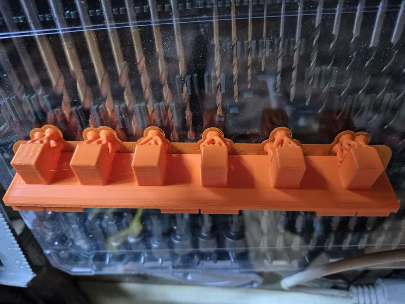 Giá đỡ đầu tuýp 1/2" cho hệ thống treo tường Parkside Organiser & Storage Set - Image 3