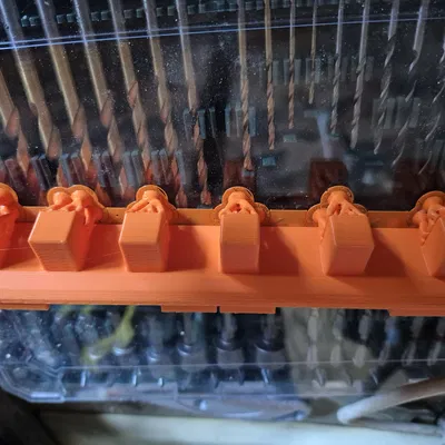 Giá đỡ đầu tuýp 1/2" cho hệ thống treo tường Parkside Organiser & Storage Set