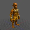Mô hình 3D Dhalsim Street Fighter cực chất cho game thủ - Thumbnail 2