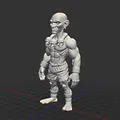 Mô hình 3D Dhalsim Street Fighter cực chất cho game thủ - Thumbnail 3