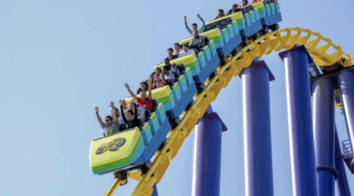 Mô hình tàu lượn Steel Eel - SeaWorld Morgan Hypercoaster - Image 5