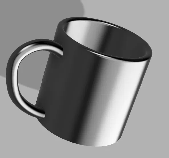 Mô hình chiếc cốc thiết kế đơn giản dành cho in 3D - Image 1