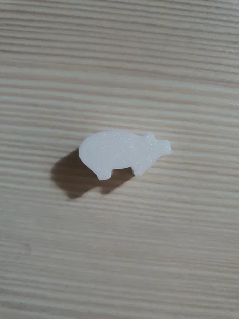 Mô hình chú heo (Pig) in 3D cho board game Carcassonne - Image 2