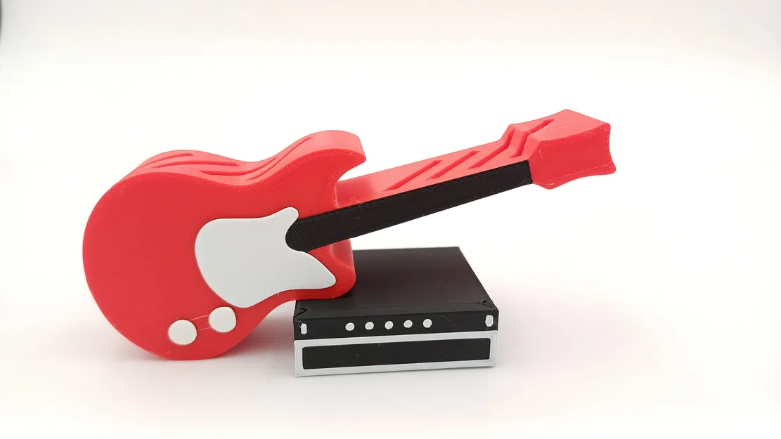 Khay Đựng Phím Đàn Guitar 3D - Thiết Kế Thông Minh Có Ngăn Bí Mật - Image 2