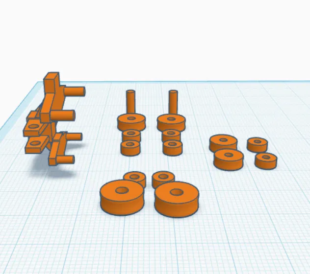 Mô hình bánh xe tàu lượn siêu tốc - Image 2