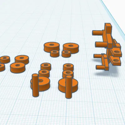 Mô hình bánh xe tàu lượn siêu tốc