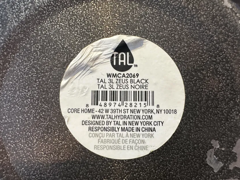 Tay cầm thay thế cho bình nước TAL Zeus 3L - Image 6