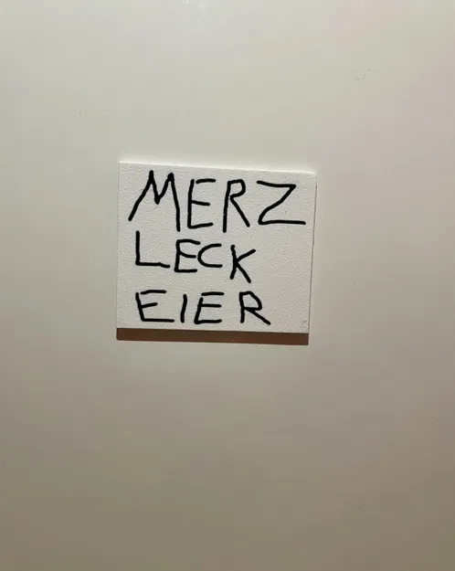 Nam châm trang trí Merzleckeier in 3D độc đáo - Image 1