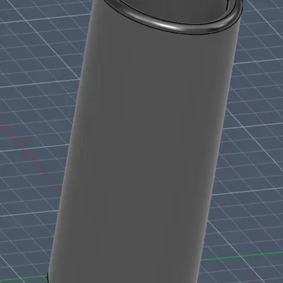 Ống cắm bút để bàn thiết kế tối giản, dễ in 3D