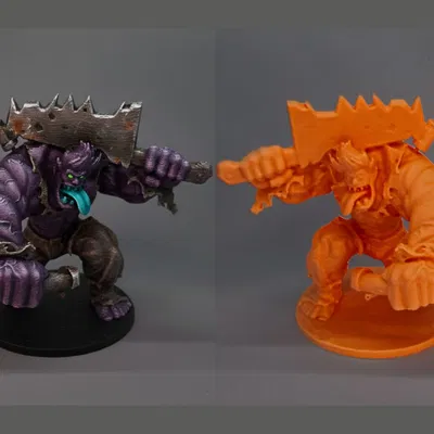 Mô hình 3D nhân vật Mundo trong game League of Legends