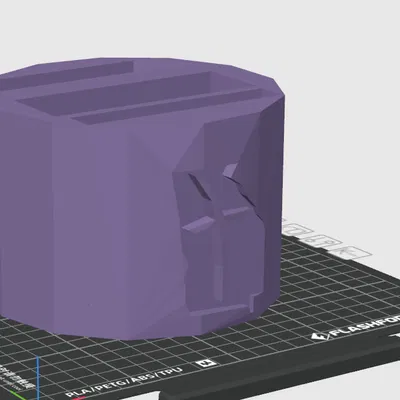 Mô hình quả cà chua 3D trang trí độc đáo cho góc làm việc