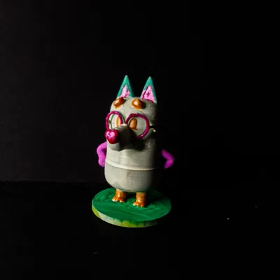 Mô hình nhân vật Nanna từ phim hoạt hình Bluey