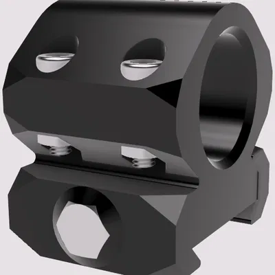 Ngàm gắn đèn pin tùy biến (Parametric Flashlight Mount)