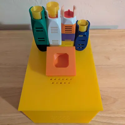 Hệ thống nuôi ong chúa in 3D – 45 chén