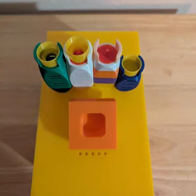 Hệ thống nuôi ong chúa in 3D – 45 chén