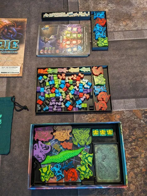 Khay đựng (insert) cho hộp game Tiny Epic Cthulhu - Image 2