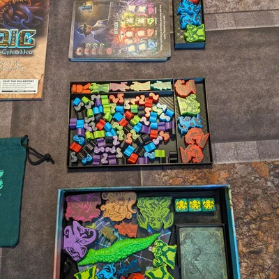 Khay đựng (insert) cho hộp game Tiny Epic Cthulhu