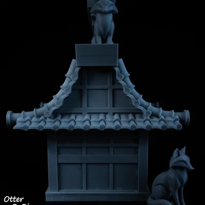 Hộp đựng hình Đền thờ Shinto (Box "Shinto Shrine")