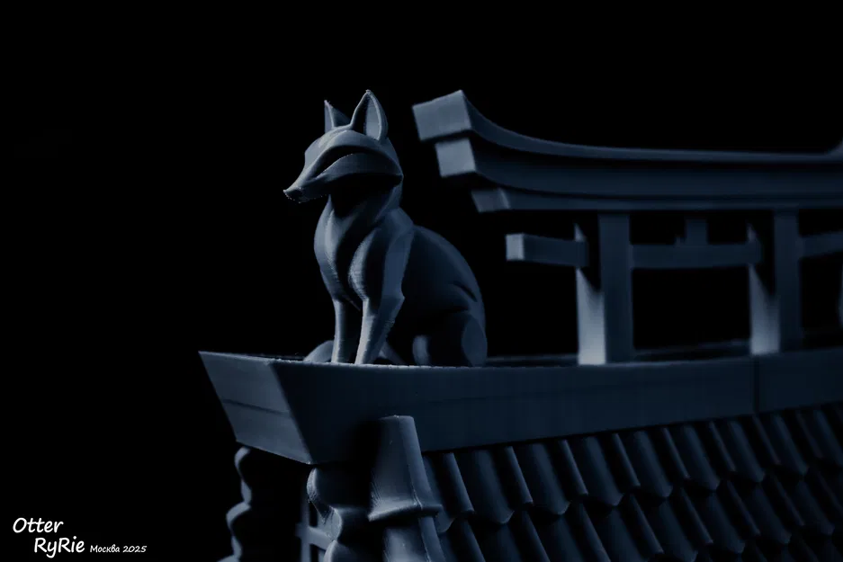 Hộp đựng hình Đền thờ Shinto (Box "Shinto Shrine") - Image 3