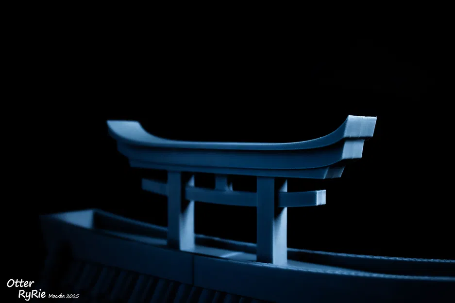 Hộp đựng hình Đền thờ Shinto (Box "Shinto Shrine") - Image 6