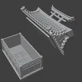 Hộp đựng hình Đền thờ Shinto (Box "Shinto Shrine") - Thumbnail 10