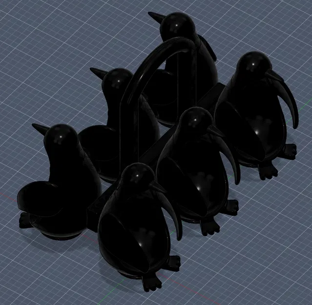 Ly đựng trứng hình chim cánh cụt (Penguin Egg Cup) - Image 9