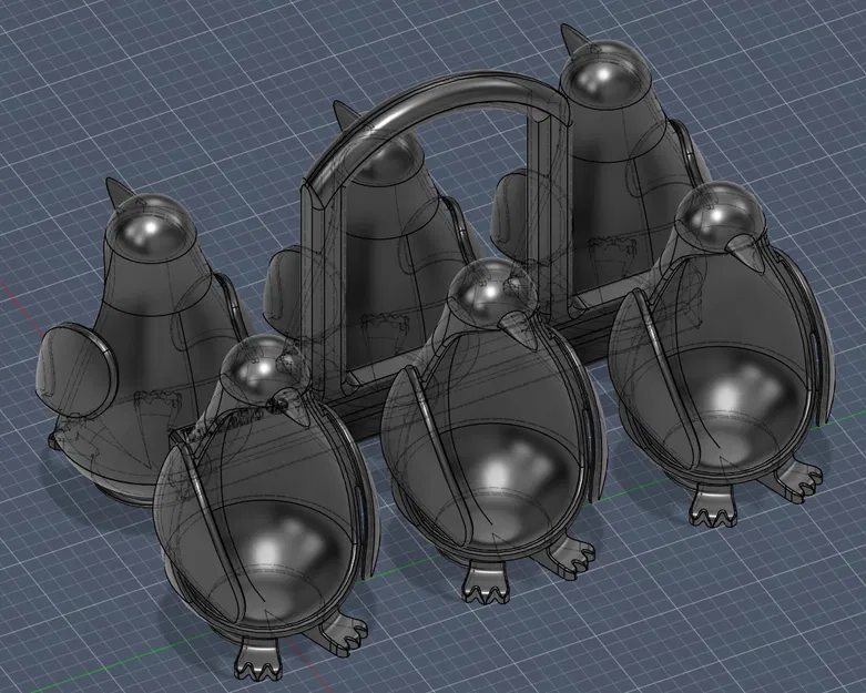 Ly đựng trứng hình chim cánh cụt (Penguin Egg Cup) - Image 10