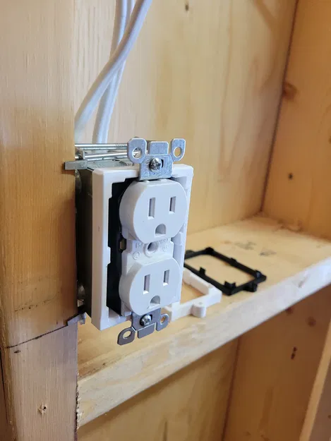 Miếng đệm mở rộng hộp ổ cắm điện 3D (Electrical Box Extension) - Image 1