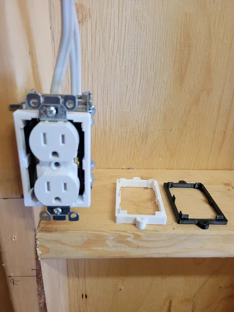 Miếng đệm mở rộng hộp ổ cắm điện 3D (Electrical Box Extension) - Image 2