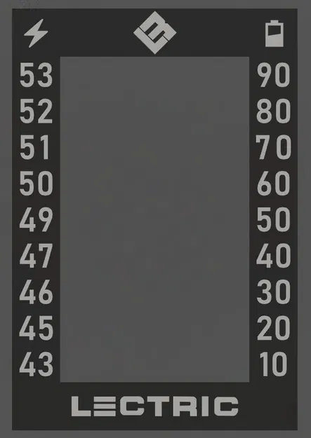 Nắp che màn hình hiển thị pin cho Lectric XPress/XPeak - Image 2