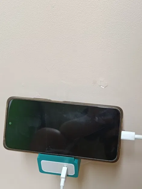 Giá đỡ củ sạc kiêm kệ điện thoại thông minh in 3D gọn gàng - Image 2