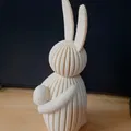 Chú thỏ và trứng Phục sinh phong cách tối giản - Thumbnail 4