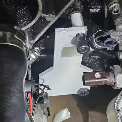 Bản vẽ tấm đệm chân máy cho động cơ Volkswagen 1.9tdi ALH