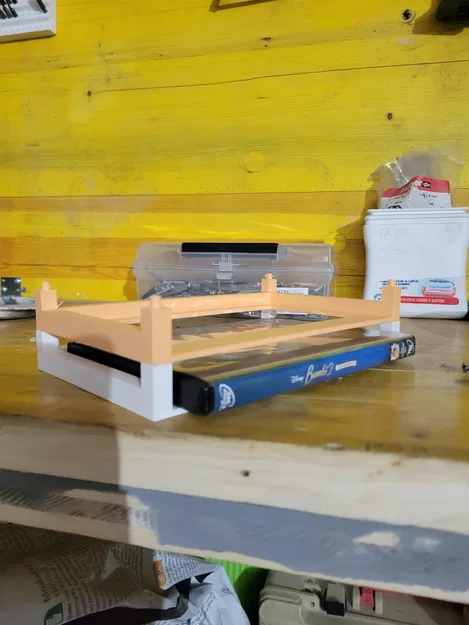 Kệ đỡ DVD / Blu-ray có thể xếp chồng (Hộp tiêu chuẩn 19 × 13.5 cm) - Image 2