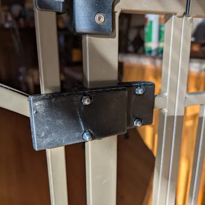 Cục chặn cổng kim loại - Chặn trẻ em - Chặn thú cưng