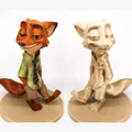 Mô hình 3D Nick Wilde từ phim hoạt hình Zootopia - Thumbnail 1