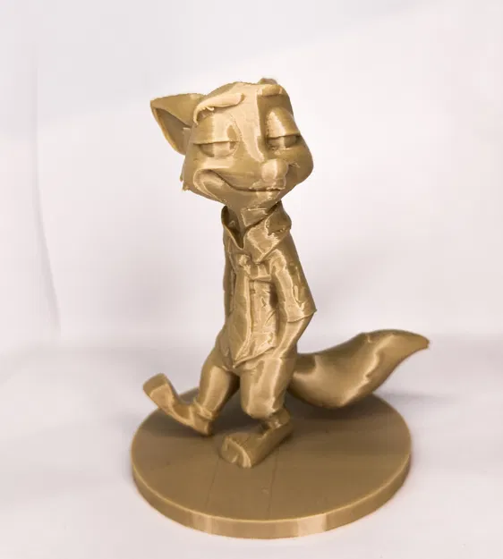 Mô hình 3D Nick Wilde từ phim hoạt hình Zootopia - Image 3
